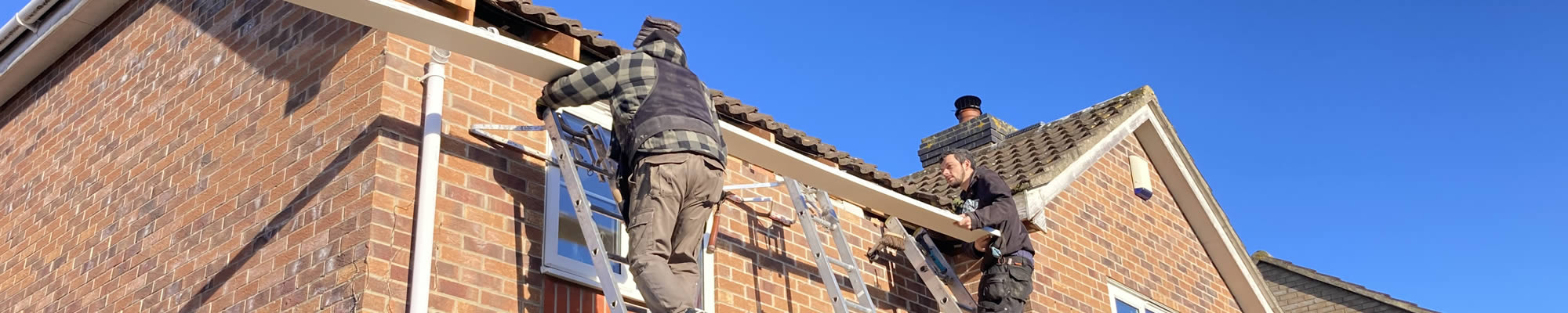 New rooflne for a home in Chesterton