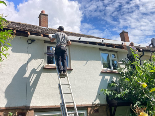 Roofer -fascias, soffits, guttering