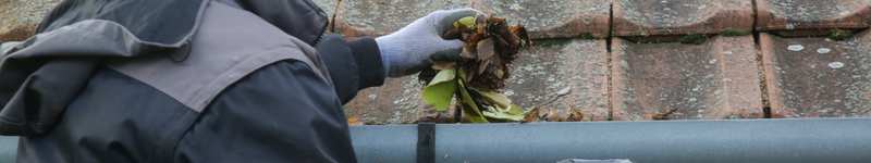 We repaired a broken tile in the valley, cleaned and serviced the guttering