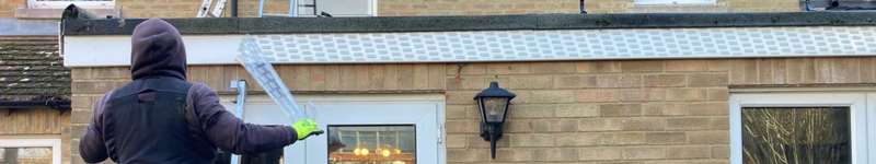 We were called by a customer in Cambridge who needed all the old guttering on the property replaced.