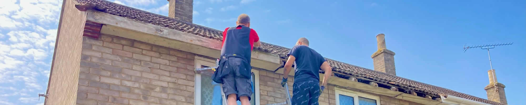 Rotten Timber Fascias and Soffits Replaced with uPVC - Cambridge