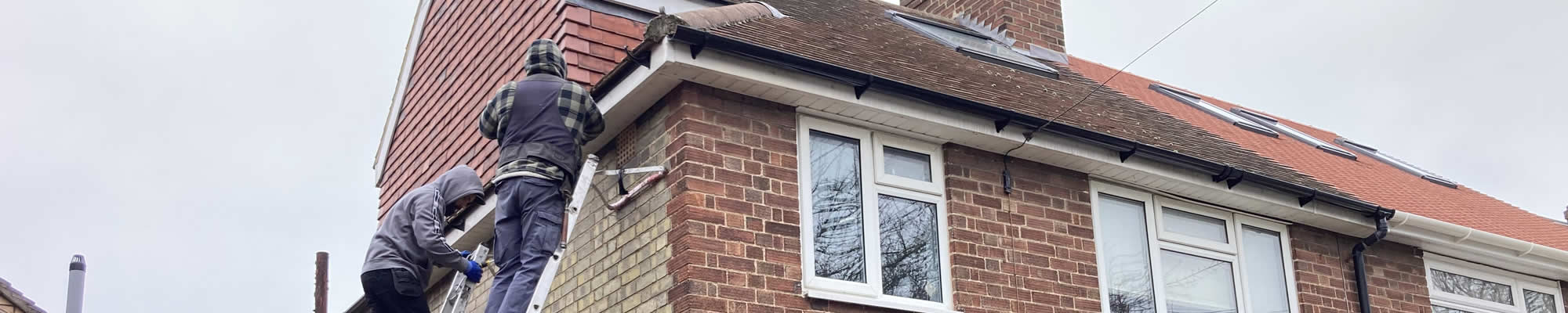 Leaky Gutters replaced ona house in Cambridge
