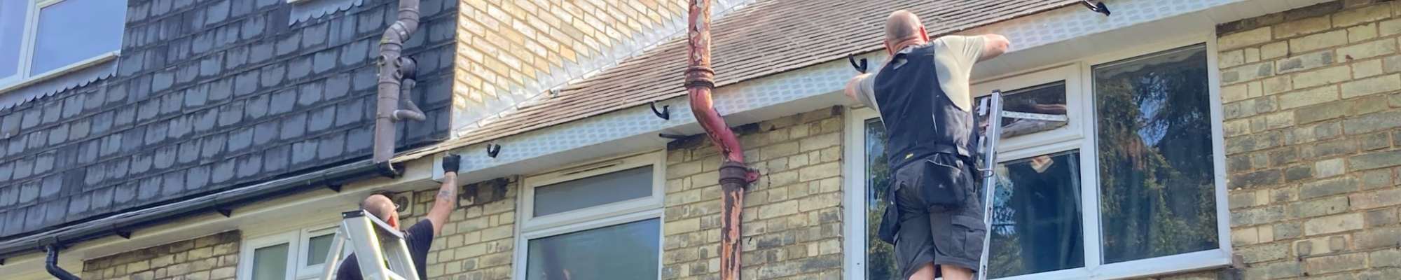 Fascia, Soffit and Bay Roofline Renewal with Slate Repairs
